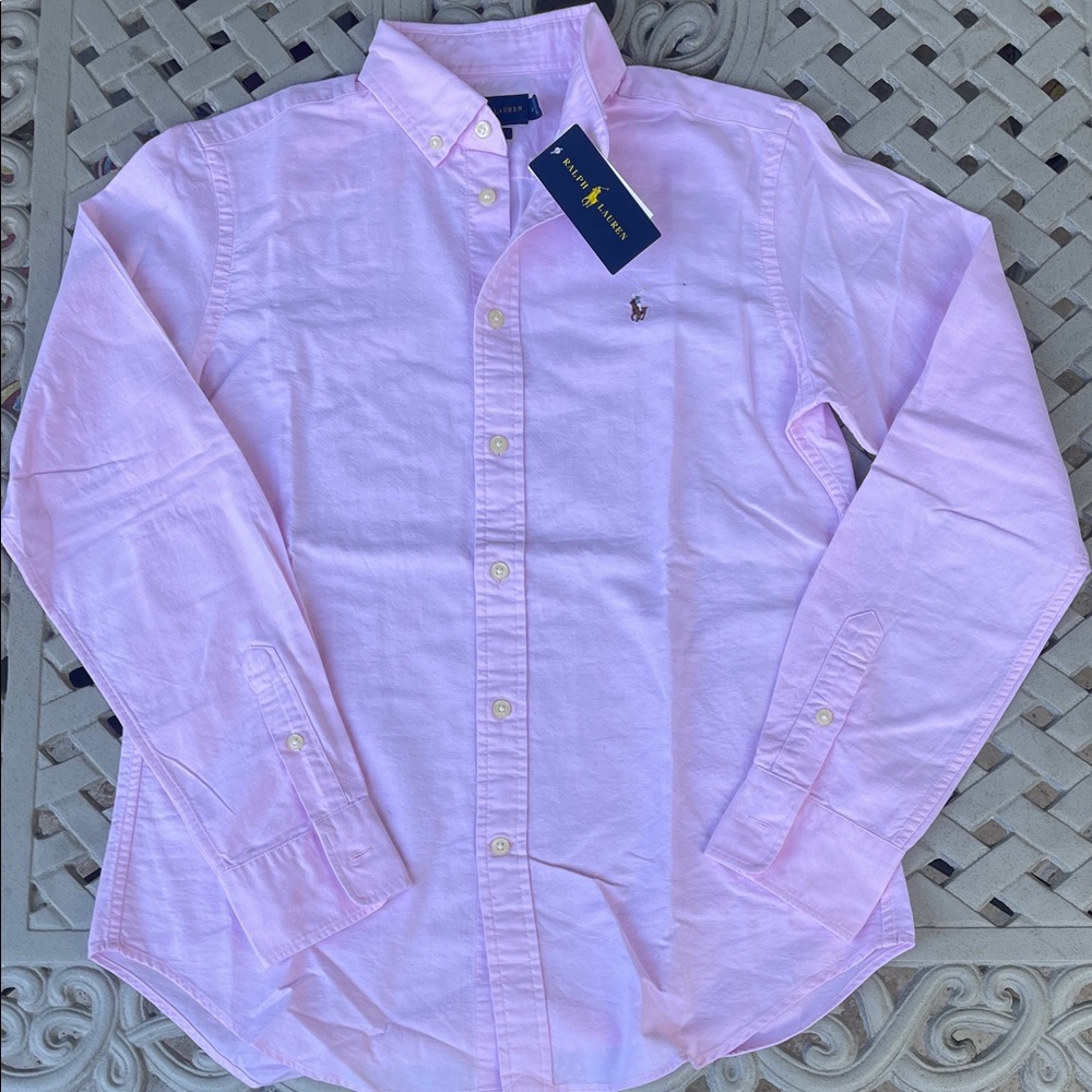 Polo by Ralph Lauren Light Pink Button Down Shirt